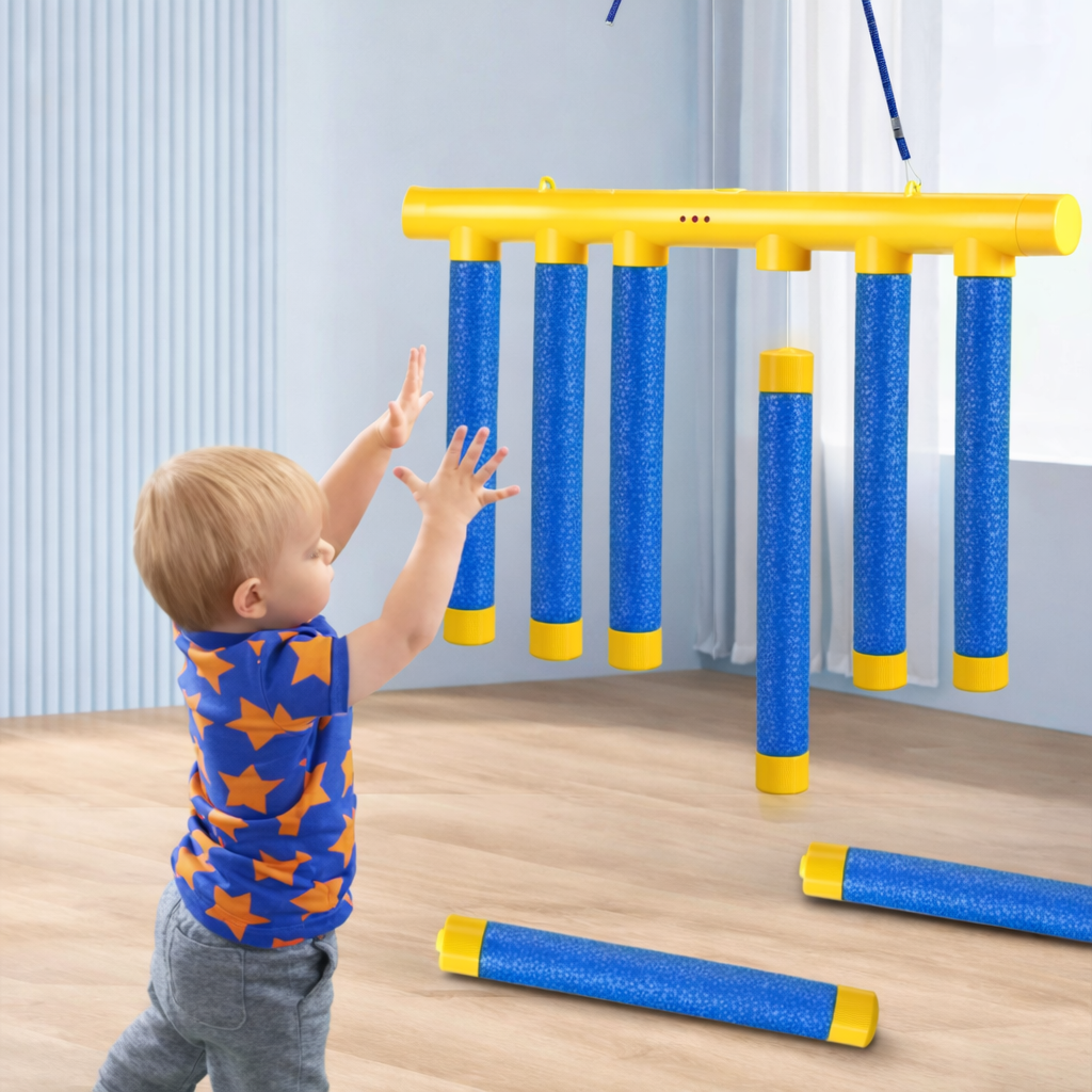 Reaktionsspiel mit fallenden Stäben für Kinder & Familie – Schnelligkeitsspiel