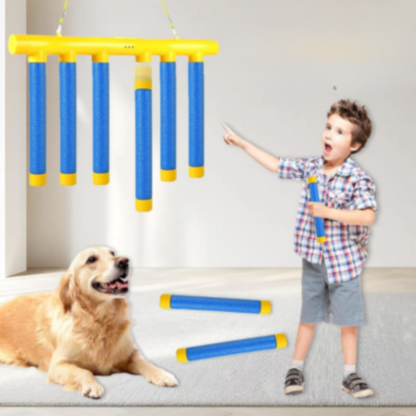 Reaktionsspiel mit fallenden Stäben für Kinder & Familie – Schnelligkeitsspiel