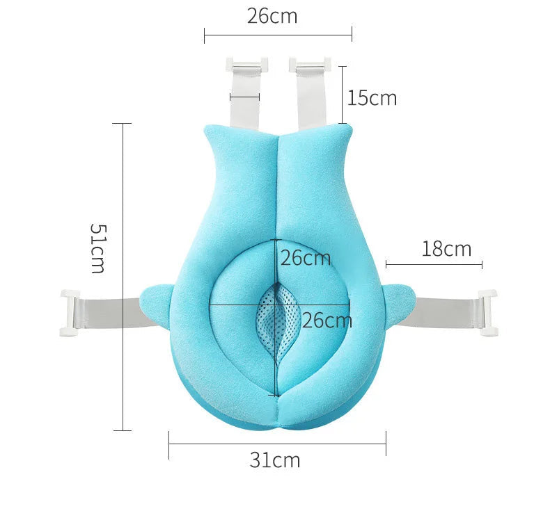 Blühende Babybadewanne – Komfort trifft Sicherheit