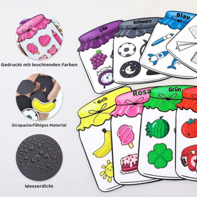 Magnetisches Farb- & Sortierspiel – Lernen, Spielen & Entdecken