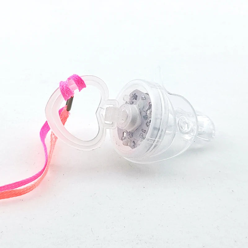LED Schnuller-Pfeife – Blinkendes Partylicht mit Spaß-Garantie