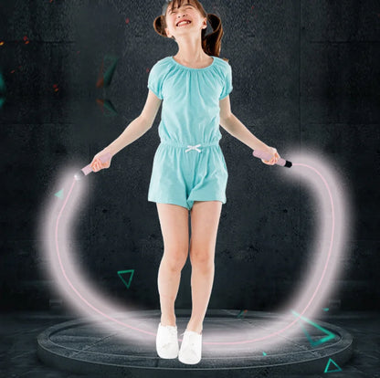 LED Springseil für Kids & Erwachsene – Leuchtender Fitness-Spaß