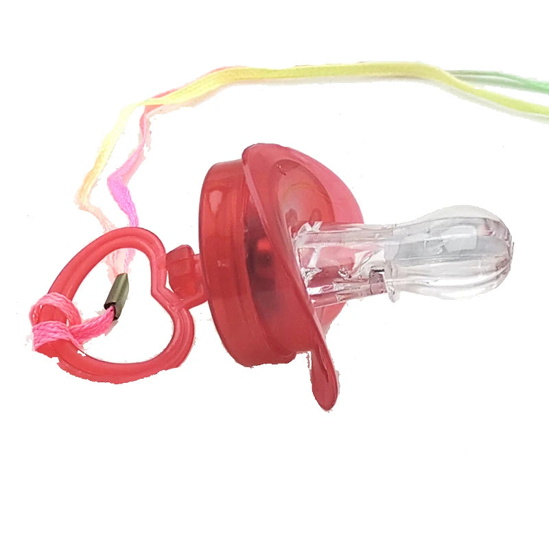 LED Schnuller-Pfeife – Blinkendes Partylicht mit Spaß-Garantie