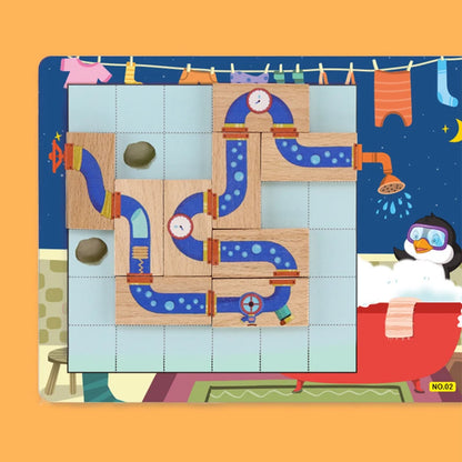 Pinguin-Puzzlespiel für Kinder – Fördert Kreativität und sorgt für Spaß für Eltern und Kinder