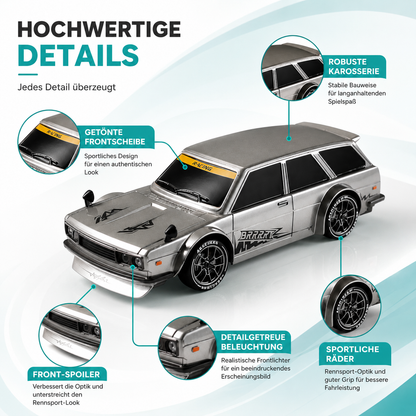 1:24 Klassiker Drift Wagon Modellauto – Brechen Der Gezogen Ausgabe