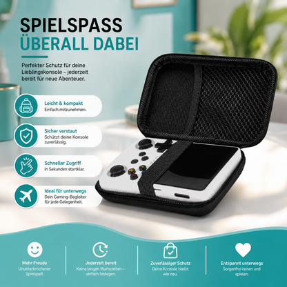 R36S Retro Pixel – Handheld Gaming mit Nostalgie & Power Hardcase