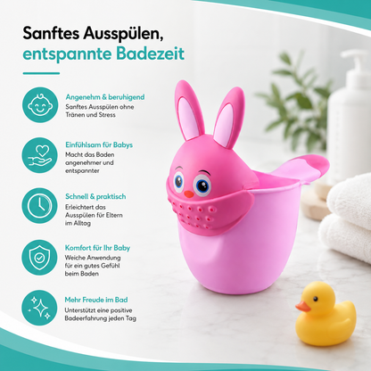 Baby Bath Wasserfall Rinser – Sanftes, tränenfreies Ausspülen