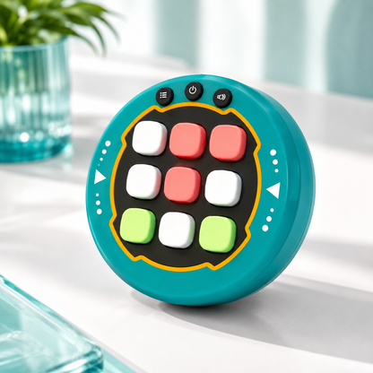 Intelligente Tic-Tac-Toe-Konsole – Spielspaß mit Köpfchen! Blau