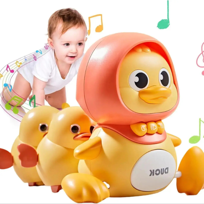 Musikalisches Entenspielzeug für Kinder mit Licht und Bewegung