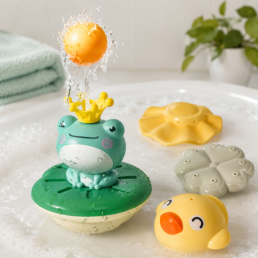 Interaktiver Baby Badefrosch – Wasser & Spaß pur!