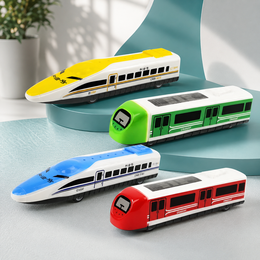 Interaktiver Pull-Back Metro Zug – Lernen & Spielspaß vereint