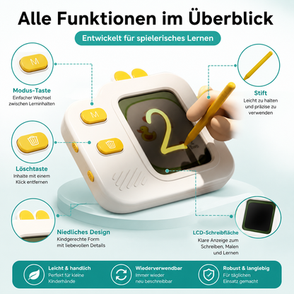 Interaktives Lern-Tablette für Kinder – spielerisch lernen & zeichnen