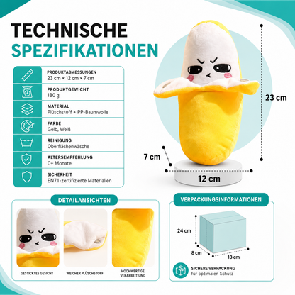 Musikalisches Sensorik-Kuscheltier – Weiches Aktivitätsspielzeug für Kinder