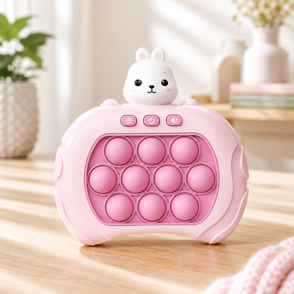 Interaktives Schiebespiel mit Musik und Licht Rosa Kaninchen