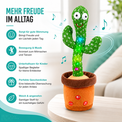 Tanzender Kaktus Spielzeug mit Musik und Stimme