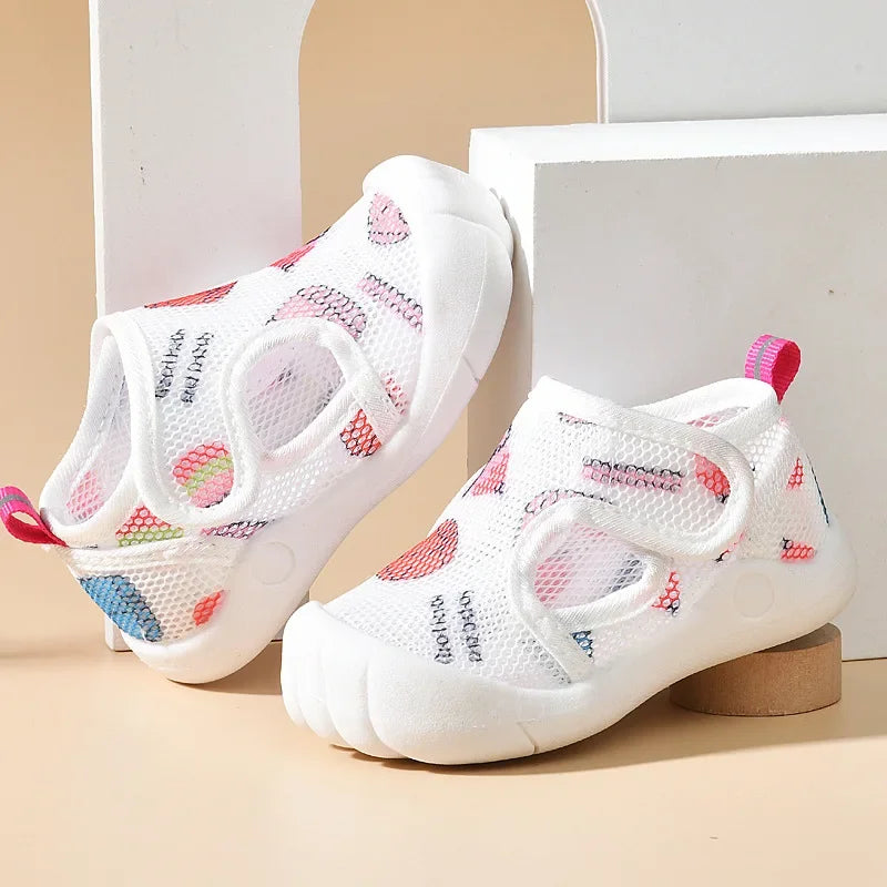 Leichte Anti-Rutsch Baby Sandalen – Komfort für kleine Füße Rosa