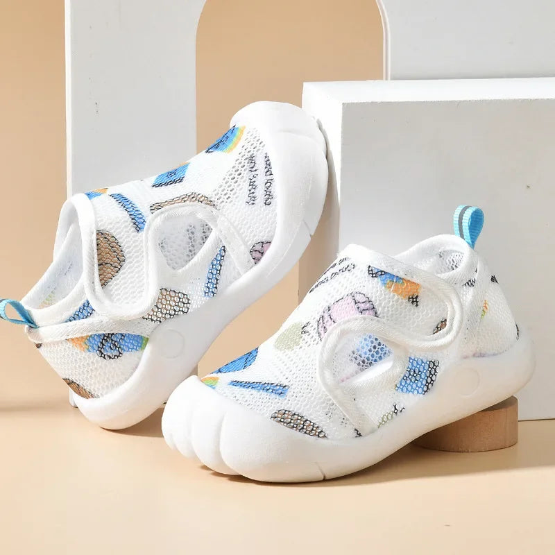 Leichte Anti-Rutsch Baby Sandalen – Komfort für kleine Füße Blau