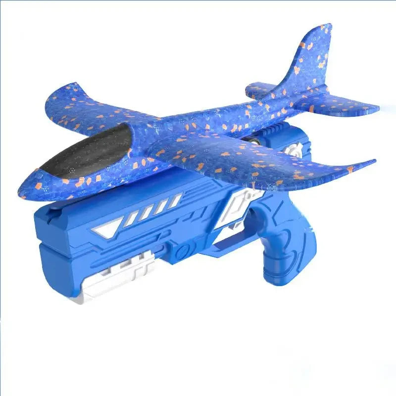 Schaumflugzeug Spielzeug mit Launcher für Kinder
