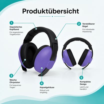 Baby Gehörschutz Kopfhörer – Ruhe & Schutz für kleine Ohren