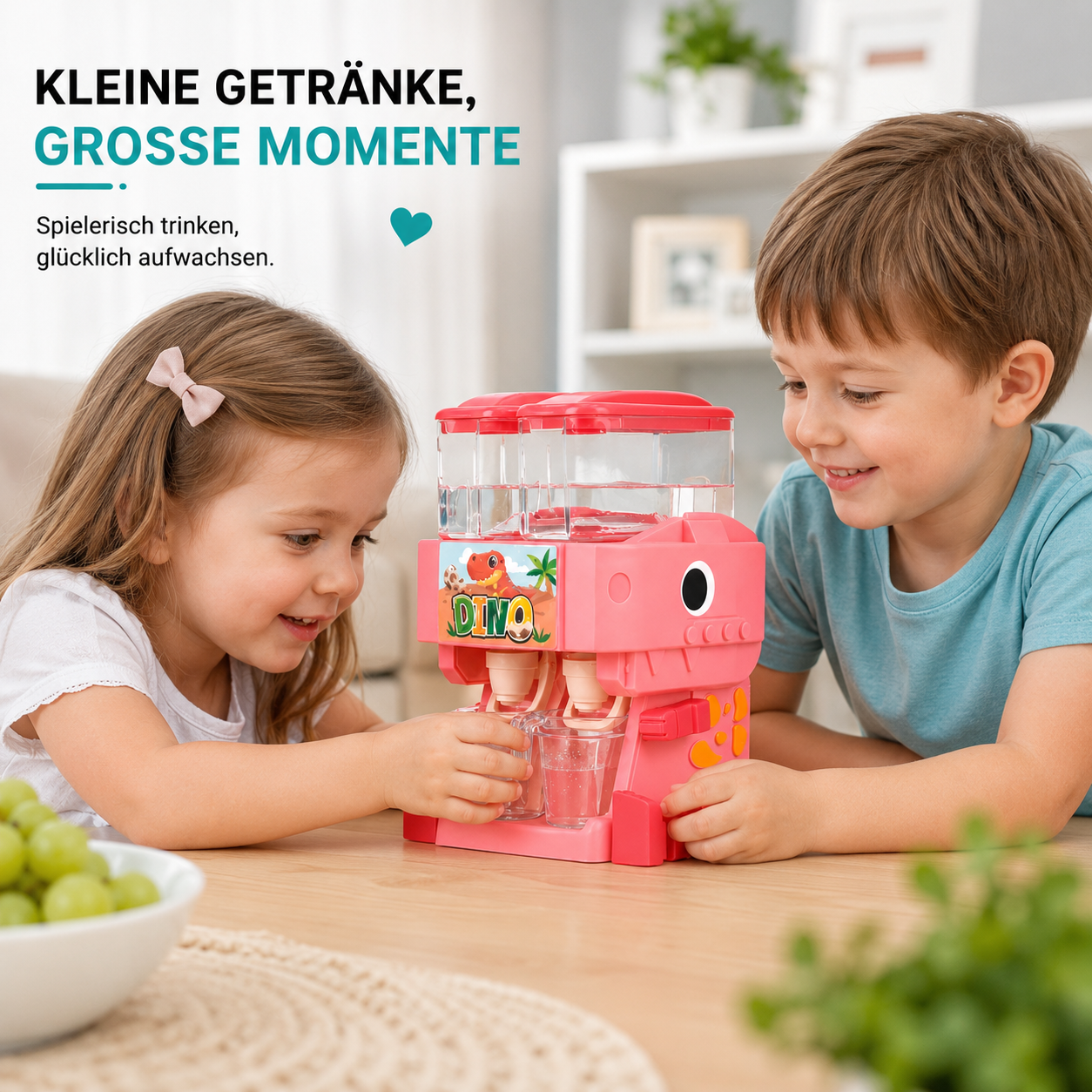 Dinosaurier Wasser-Spender Spielzeug – Kaltes & warmes Spiel