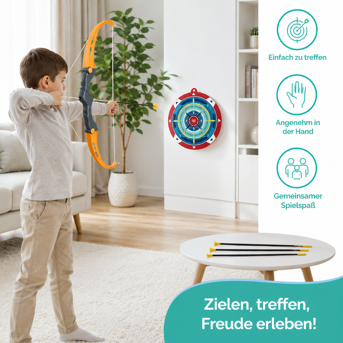 Kinder Pfeil & Bogen Satz – Spiel, Fokus & Spaß draußen