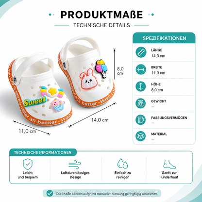 Leichte Kinder Sommer Sandalen – Rutschfest, Atmungsaktiv & Bequem