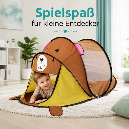 Faltbares Tiger-Spielzelt für kleine Entdecker