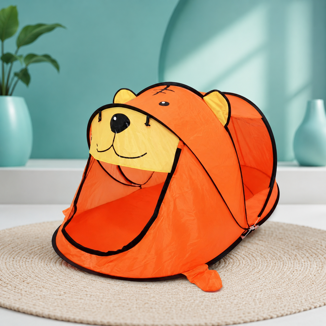 Faltbares Tiger-Spielzelt für kleine Entdecker
