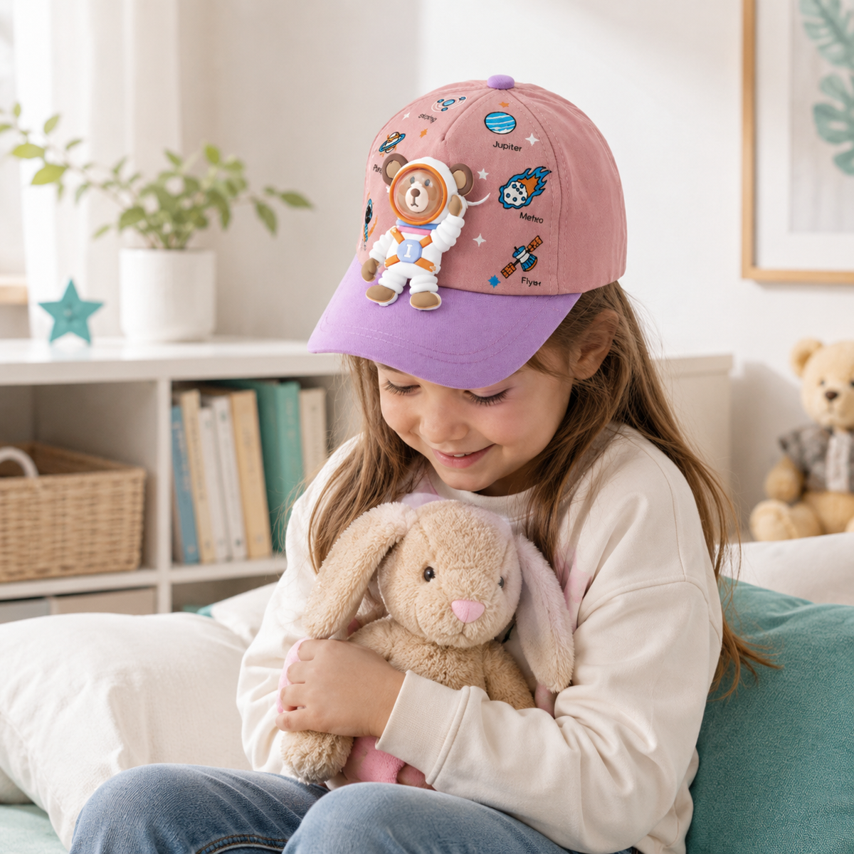 Karikatur Tragen Kinder Kappe für Kinder – Coole Streetwear für Jungs & Mädchen
