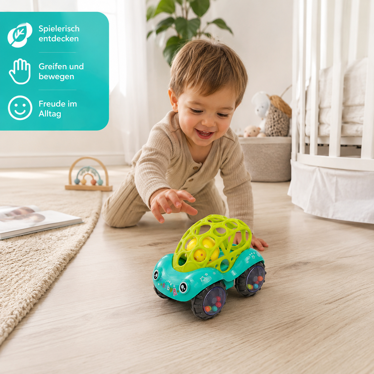 Weiche Silikonautos für Kinder – spielerisch entdecken & lernen