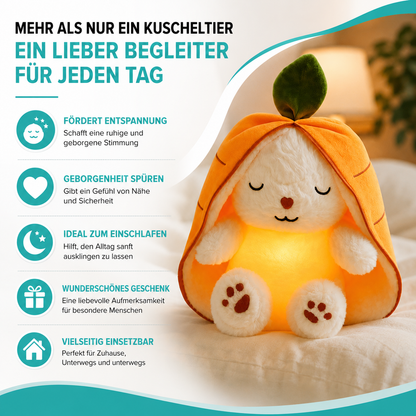 Musik Kuscheltier Hase mit Licht