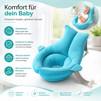 Blühende Babybadewanne – Komfort trifft Sicherheit