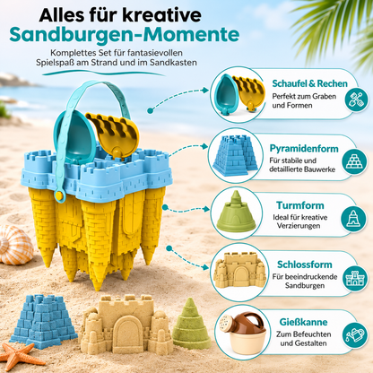 Baby Schloss Strandspielzeug Satz – Kreativer Sandburgenbau