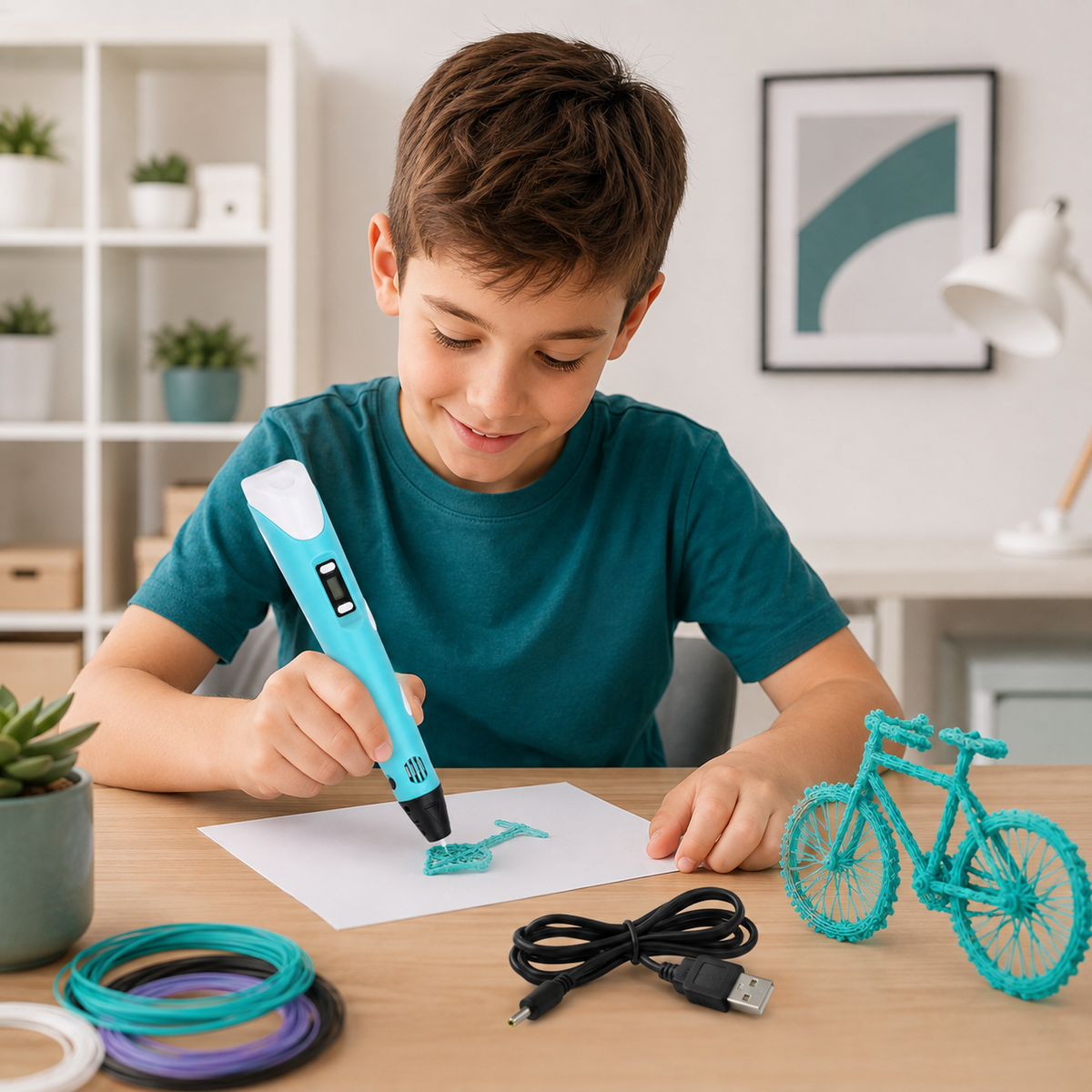 Schlau 3D Stift Pro – Erschaffe deine Welt in echtem 3D!