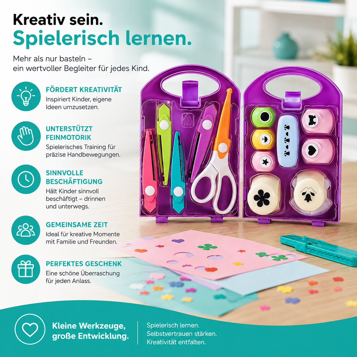Kreatives Lernspielzeug – Fördert Fantasie & Geschick!