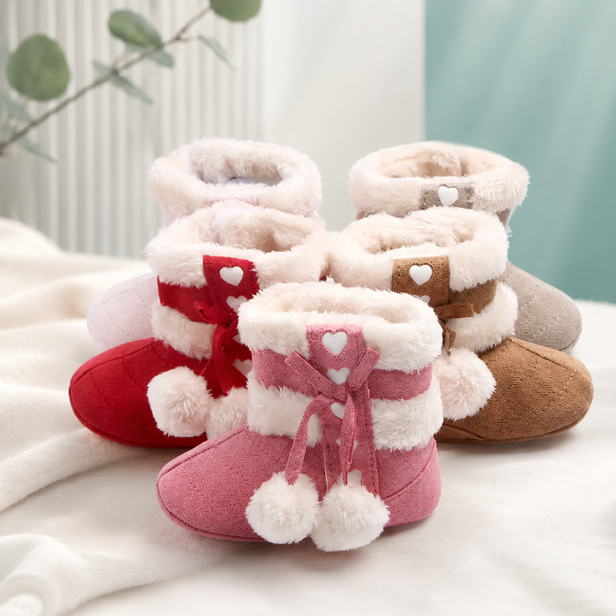 Kuschelige Baby Winterstiefel – Warme Füße für kleine Entdecker