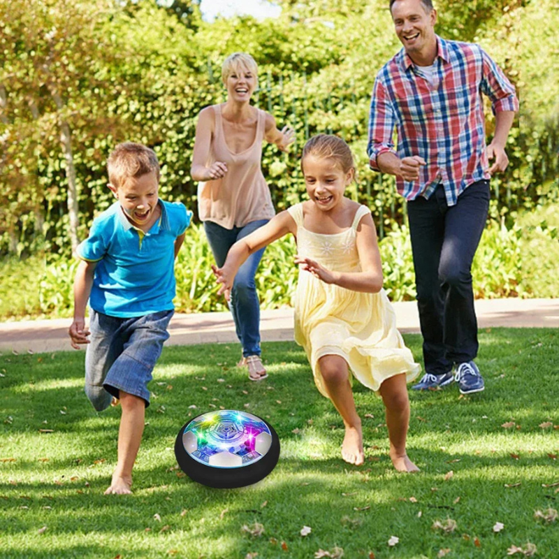 Fußball Spielset – 2 Tore und leuchtender Ball für Innenräume