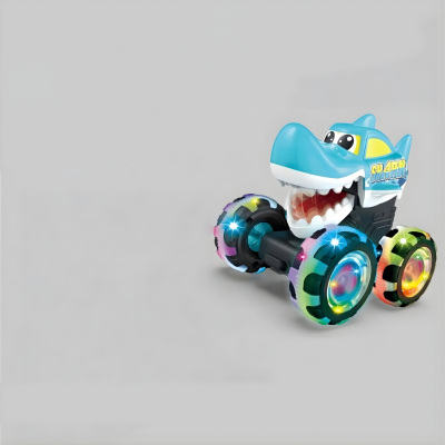 Leuchtender Monster LKW – Rückziehkraft für Kinder