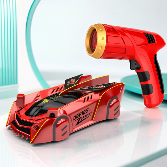 Laser Wand Klettern RC Auto– Aktion & Spaß für Kinder Rot