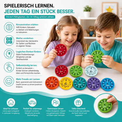 Fidget Spinner Mathe Spielzeug für Kinder