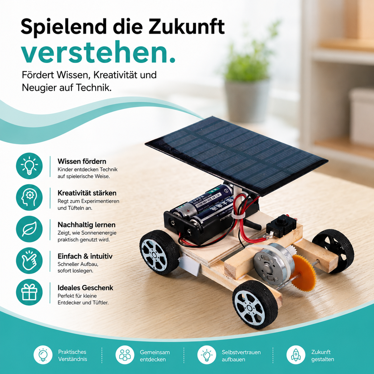 Nachhaltiges Solarauto – Spielerisch Technik lernen