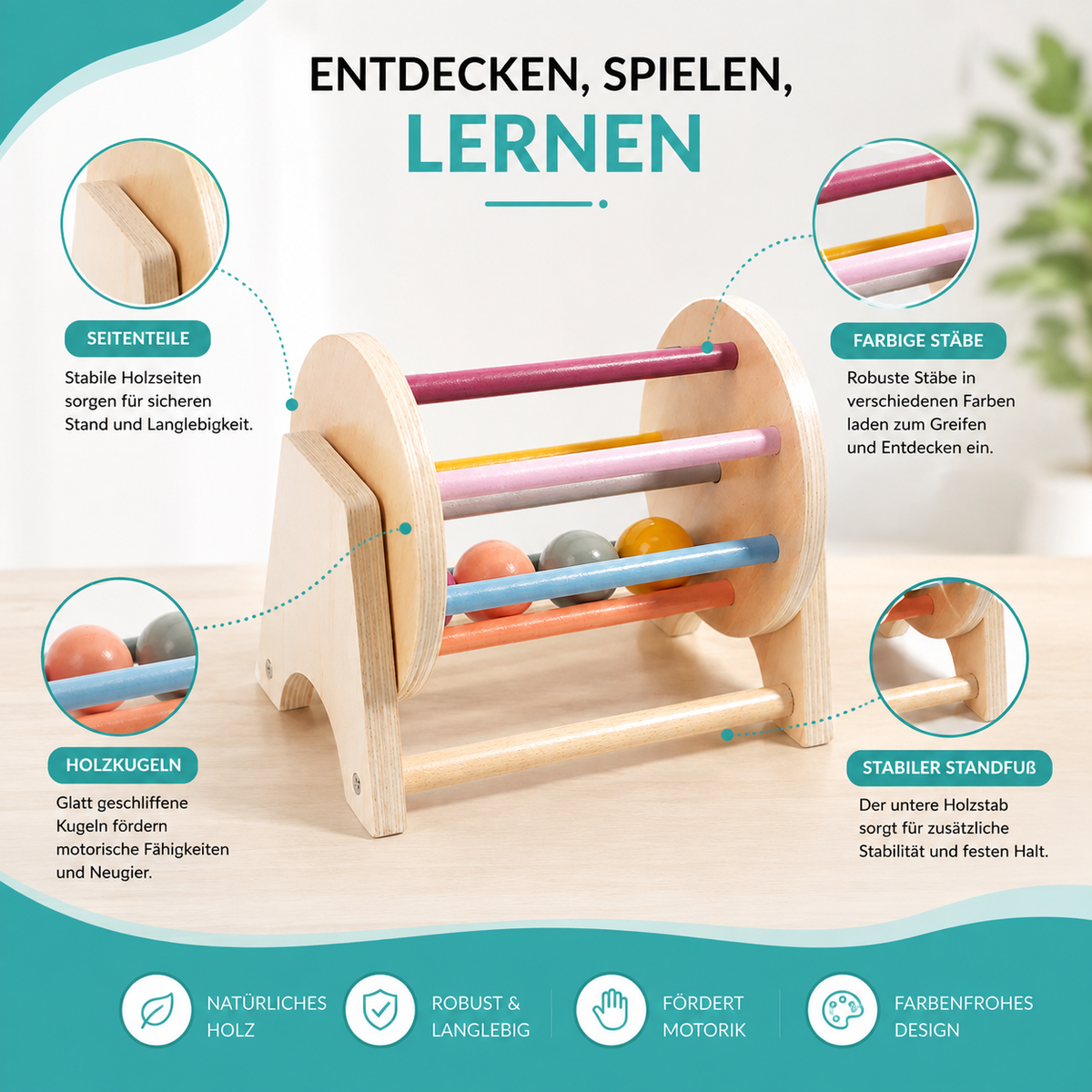 Interaktives Lernspielzeug – Fördert Kreativität & Spaß