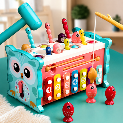 Montessori 8-in-1 Lernspielzeug für Babys & Kleinkinder
