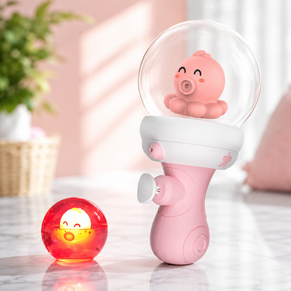 Leuchtende Wasserpistole für Kinder – Spaß drinnen & draußen Oktopus
