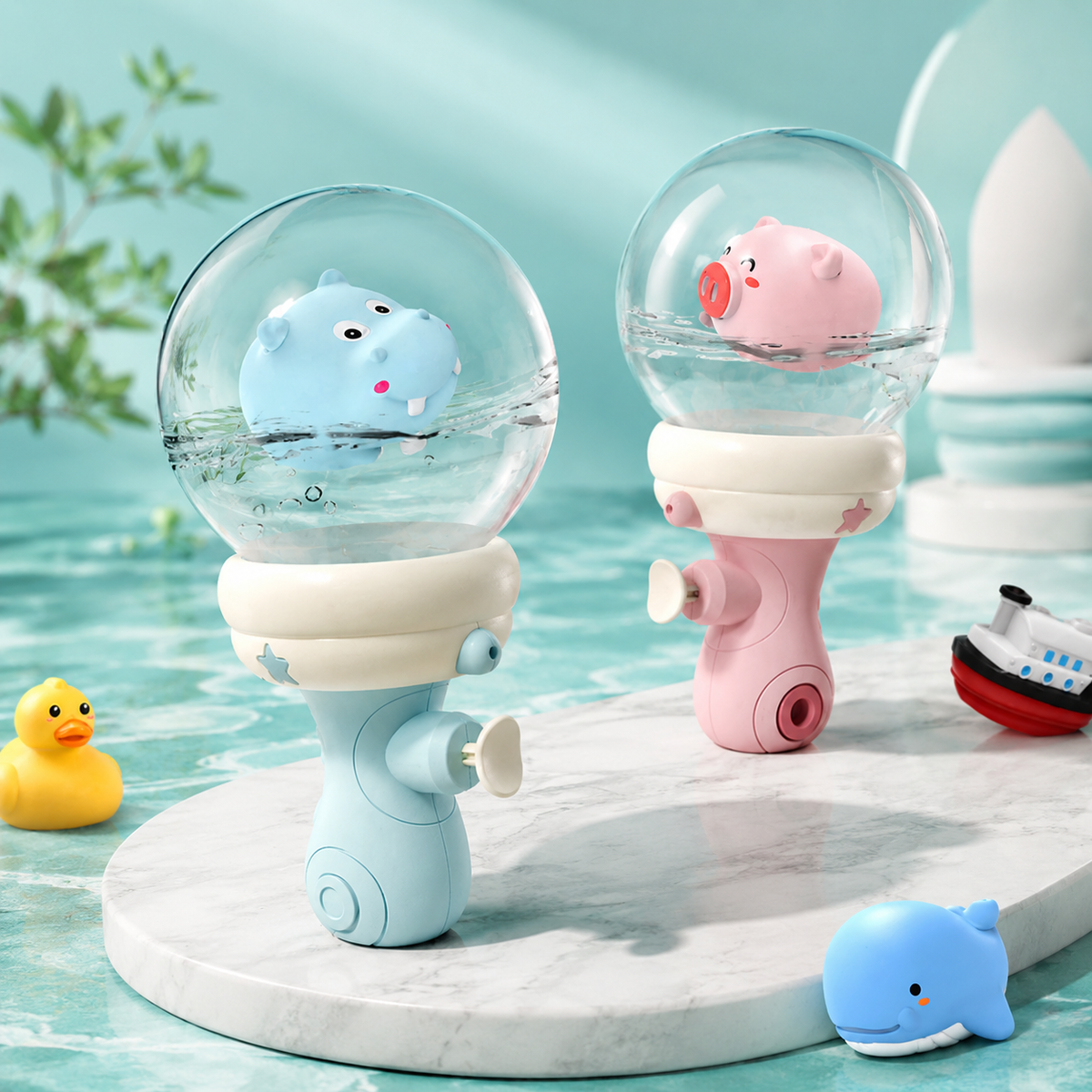 Leuchtende Wasserpistole für Kinder – Spaß drinnen & draußen