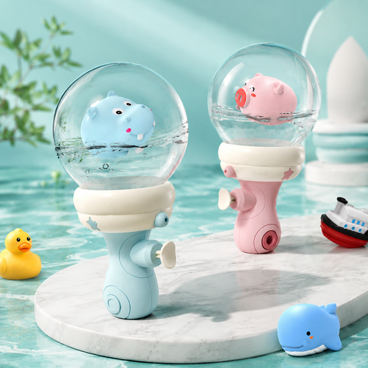 Leuchtende Wasserpistole für Kinder – Spaß drinnen & draußen
