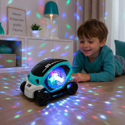 Leuchtende Krabbel-Schnecke mit Musik & Licht für Babys