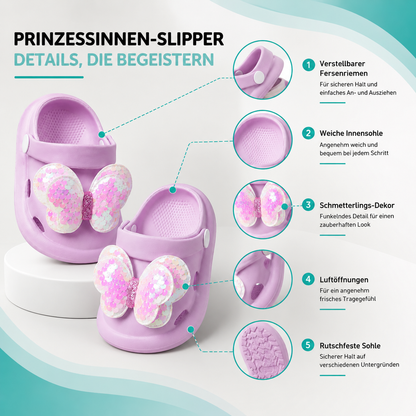 Prinzessinnen-Slipper – Weich, Sicher & Stilvoll!