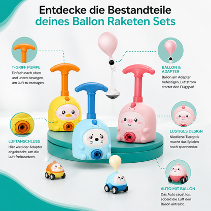 Ballon Raketen Satz– Spielerisch Physik erleben & entdecken
