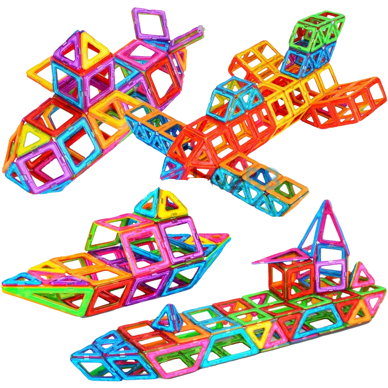 Magnetische Bausteine Satz für Kinder